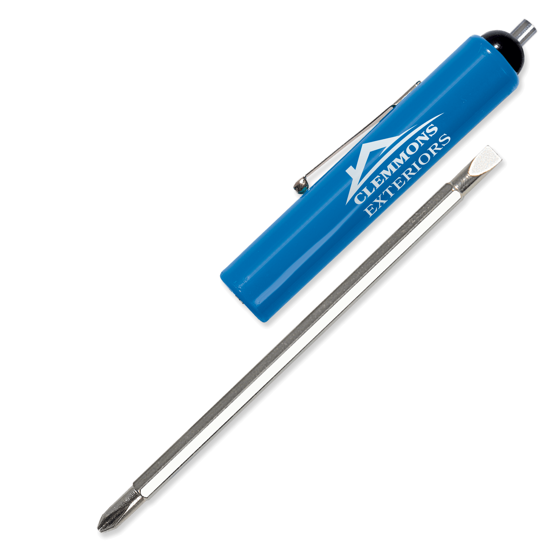 Bright Blue Imprinted